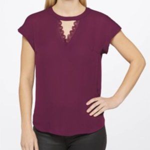 Stitch Fix Fortune + Ivy Greta Lace Detailed Blouse NWT
